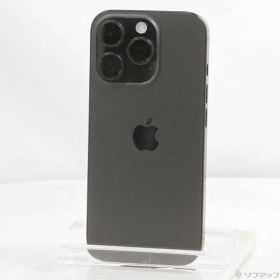〔中古品〕 iPhone16 Pro 256GB ブラックチタニウム MYN03J／A SIMフリー【262】