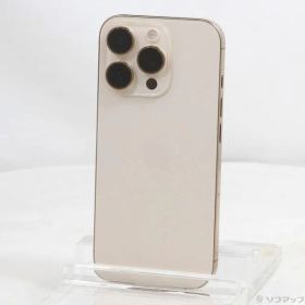 〔中古品〕 iPhone16 Pro 256GB デザートチタニウム MYN23J／A SIMフリー【269】