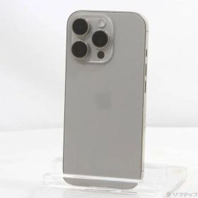 〔中古品〕 iPhone16 Pro 256GB ナチュラルチタニウム MYN33J／A SIMフリー【377】