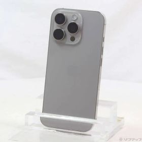 〔中古品〕 iPhone16 Pro 256GB ナチュラルチタニウム MYN33J／A SIMフリー【262】