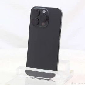 〔中古品〕 iPhone16 Pro 256GB ブラックチタニウム MYN03J／A SIMフリー【348】