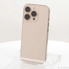 〔中古品〕 iPhone16 Pro 256GB デザートチタニウム MYN23J／A SIMフリー【368】