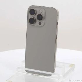 〔中古品〕 iPhone16 Pro 256GB ナチュラルチタニウム MYN33J／A SIMフリー【352】