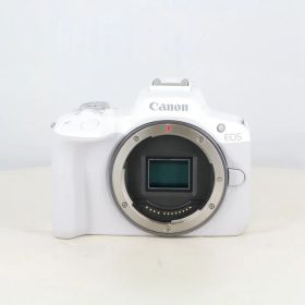 【中古】 (キヤノン) Canon EOS R50 ボディ ホワイト【中古カメラ デジタル一眼】 ランク：AB
