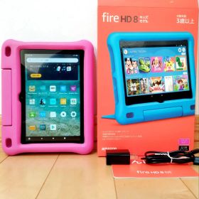 美品 Fire HD 8 キッズモデル ピンク 第10世代(2020) 32GB
