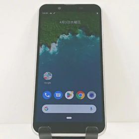 Android One S5 S5-SH Y!mobile クールシルバー 送料無料 本体 c11117 【中古】