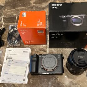 Sony α7cフルサイズミラーレス一眼カメラFE35mmソニー純正レンズセット