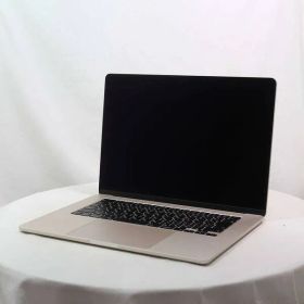 〔中古品〕 MacBook Air 15.3-inch Mid-2023 MQKU3J／A Apple M2 8コアCPU_10コアGPU 8GB SSD256GB スターライト 〔15.3 Sequoia〕【348】
