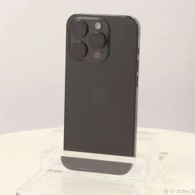〔中古品〕 iPhone15 Pro 256GB ブラックチタニウム MTUC3J／A SIMフリー【344】