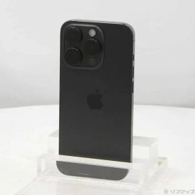 〔中古品〕 iPhone15 Pro 256GB ブラックチタニウム MTUC3J／A SIMフリー【377】
