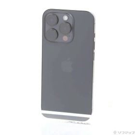 〔中古品〕 iPhone15 Pro 256GB ブラックチタニウム MTUC3J／A SIMフリー【305】