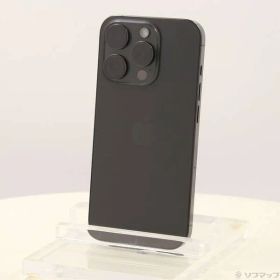 〔中古品〕 iPhone15 Pro 256GB ブラックチタニウム MTUC3J／A SIMフリー【251】