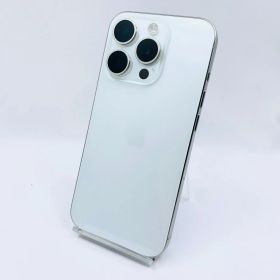 Apple iPhone15Pro 256GB ホワイトチタニウム MTUD3J/A SIMフリー 動作確認済み