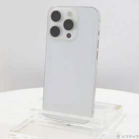 〔中古品〕 iPhone15 Pro 256GB ホワイトチタニウム MTUD3J／A SIMフリー【262】