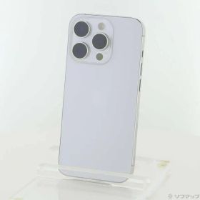 〔中古品〕 iPhone15 Pro 256GB ホワイトチタニウム MTUD3J／A SIMフリー【377】