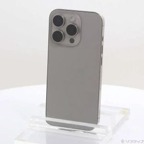 〔中古品〕 iPhone15 Pro 512GB ナチュラルチタニウム MTUK3J／A SIMフリー【377】