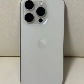Apple iPhone 15Pro 256G ホワイトチタニウム SIMフリー