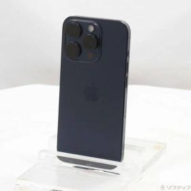 〔中古品〕 iPhone15 Pro 128GB ブルーチタニウム MTUA3J／A SIMフリー【297】
