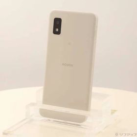 〔中古品〕 AQUOS wish2 64GB アイボリー A204SH Y!mobile SIMフリー【269】
