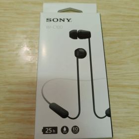 SONY WI-C100 ブラック ワイヤレスイヤホン