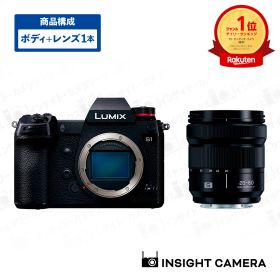 パナソニック LUMIX S1 DC-S1-K ボディ ブラック + 標準ズームレンズセット LUMIX S 20-60mm F3.5-5.6 ブラック ルミックス Panasonic（出荷後転送不可）