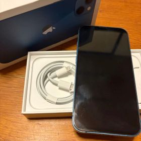 Apple iPhone 13 ブルー 充電ケーブル付き