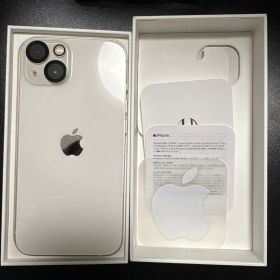 【箱付き】128GB Apple iPhone 13 ホワイト 本体