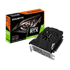 Gigabyte GeForce RTX 2060 Mini ITX OC 6G グラフィックカード Mini ITXフォームファクター 6GB 192-bit GDDR6 GV-N2060IXOC-6GD ビデオカード