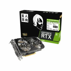 【中古】【非常に良い】玄人志向 NVIDIA GeForce RTX 2060 搭載 グラフィックボード 6GB GF-RTX2060-E6GB/OC