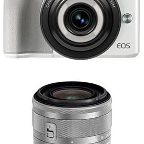 【中古】Canon ミラーレス一眼カメラ EOS M3(ホワイト)・クリエイティブマクロ ダブルレンズキット EOSM3WH-CMWLK