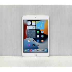 中古 Apple iPad mini4 Wi-Fi + Cellular 128GB シルバー MK772J/A SIMフリー /難あり品