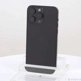 〔中古品〕 iPhone14 Pro Max 128GB スペースブラック MQ963J／A SIMフリー【258】
