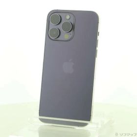 〔中古品〕 iPhone14 Pro Max 128GB ディープパープル MQ993J／A SIMフリー【258】
