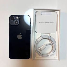 iPhone 13 mini 128GBミッドナイト 本体 充電ケーブル付き