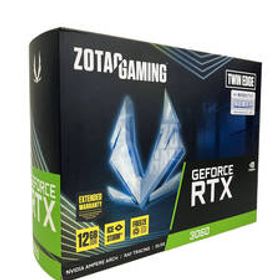 ZOTAC GAMING GEFORCE 3060 Twin Edge OC グラフィックボード ビデオカード 12GB 192BIT GDDR6 パソコン パーツ 中古 訳有 T10706386