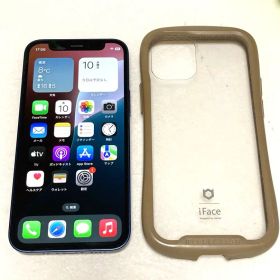 iPhone 12 mini 64GB ブルー SIMフリー版 iFaceおまけ