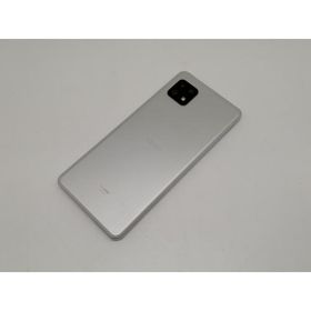 【中古】SHARP au 【SIMフリー】 AQUOS sense6 シルバー 4GB 64GB SHG05【宇田川】保証期間１ヶ月【ランクB】