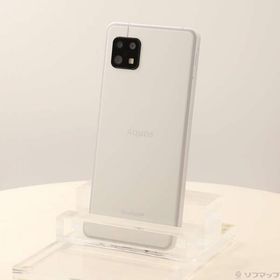 〔中古〕SHARP(シャープ) AQUOS sense6 128GB シルバー SH-M19 SIMフリー〔349-ud〕