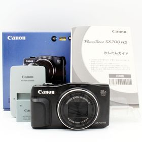 【美品】CANON PowerShot SX700HS ブラック#8234(コンパクトデジタルカメラ)
