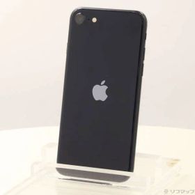 〔中古品〕 iPhone SE 第3世代 64GB ミッドナイト MMYC3J／A SIMフリー【262】
