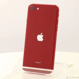 〔中古品〕 iPhone SE 第3世代 64GB プロダクトレッド MMYE3J／A SIMフリー【377】