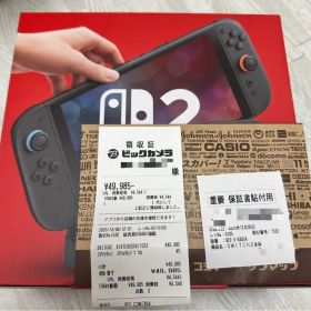 Nintendo Switch2 本体 保証書付き