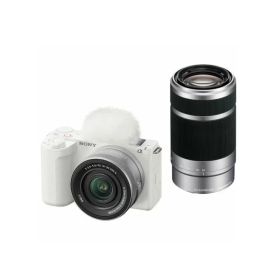 【新品】SONY VLOGCAM ZV-E10M2X ダブルズームレンズキット [ホワイト]【日曜日以外即日発送】【送料無料】