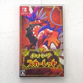 ★中古★Nintendo Switchソフト ポケットモンスター スカーレット(ポケモン/ニンテンドースイッチ/任天堂/スイッチ)★【GM646】