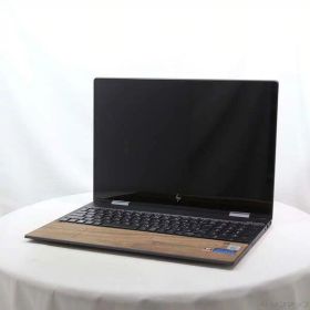 【中古】hp(ヒューレットパッカード) HP ENVY x360 15-dr1016TU 8WD99PA-AAAA ナイトフォールブラック&ナチュラルウォールナット 〔Windows 10〕 【349-ud】