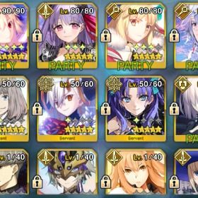 引退アカウント 聖晶石317 呼符50以上あり | FGOのアカウントデータ、RMTの販売・買取一覧