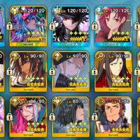 Nice1_レベル120宝具6体_高練度、極品アカウント | FGOのアカウントデータ、RMTの販売・買取一覧