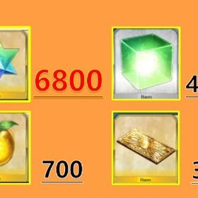 初期垢 聖晶石6800個+呼符340枚+果実700枚+マナプリズム4000枚+その他 | FGOのアカウントデータ、RMTの販売・買取一覧