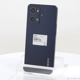 〔中古品〕 OPPO Reno7 A 128GB スターリーブラック OPG04 au SIMフリー【295】