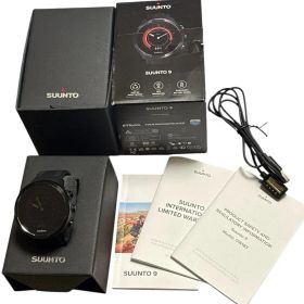 SUUNTO9 GEN1 BARO スント9 バロ ブラック スポーツウォッチ